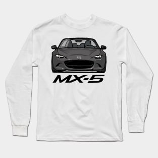 MX5 Miata ND Grey Long Sleeve T-Shirt